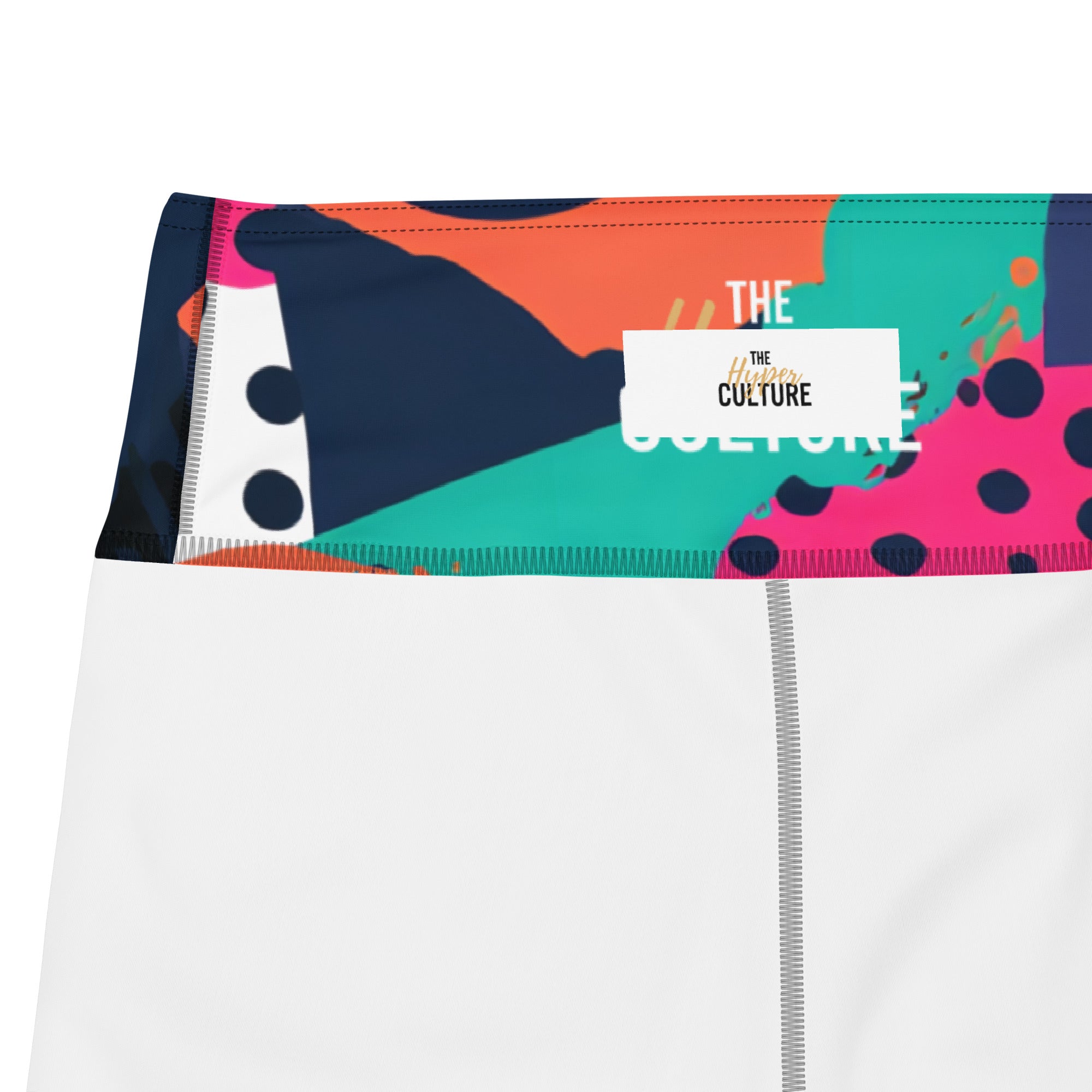 [GeoModa] Digital Chaos Yoga Leggings