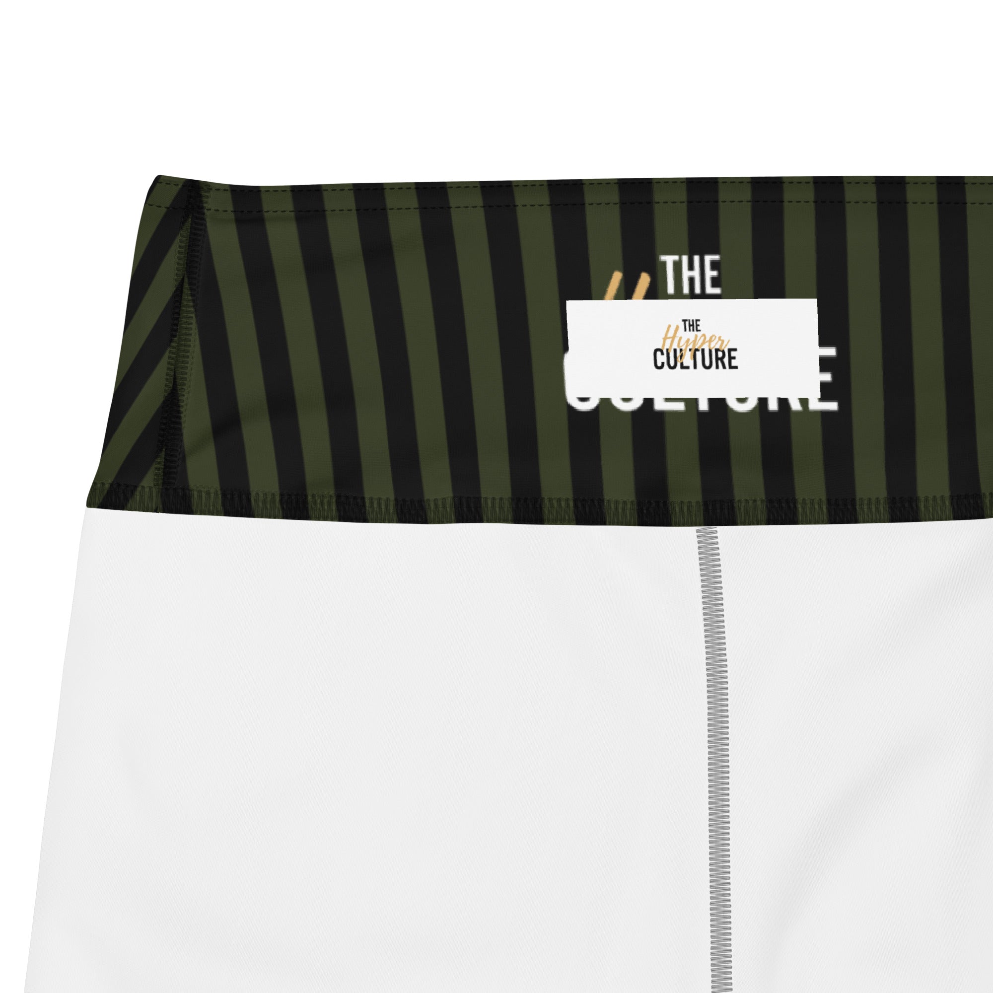 [GeoModa] Military Stripes Yoga Leggings