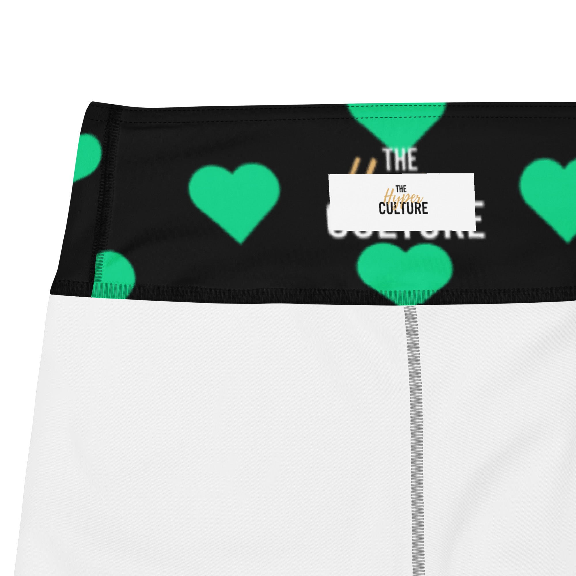 [GeoModa] Minted Heart Yoga Leggings
