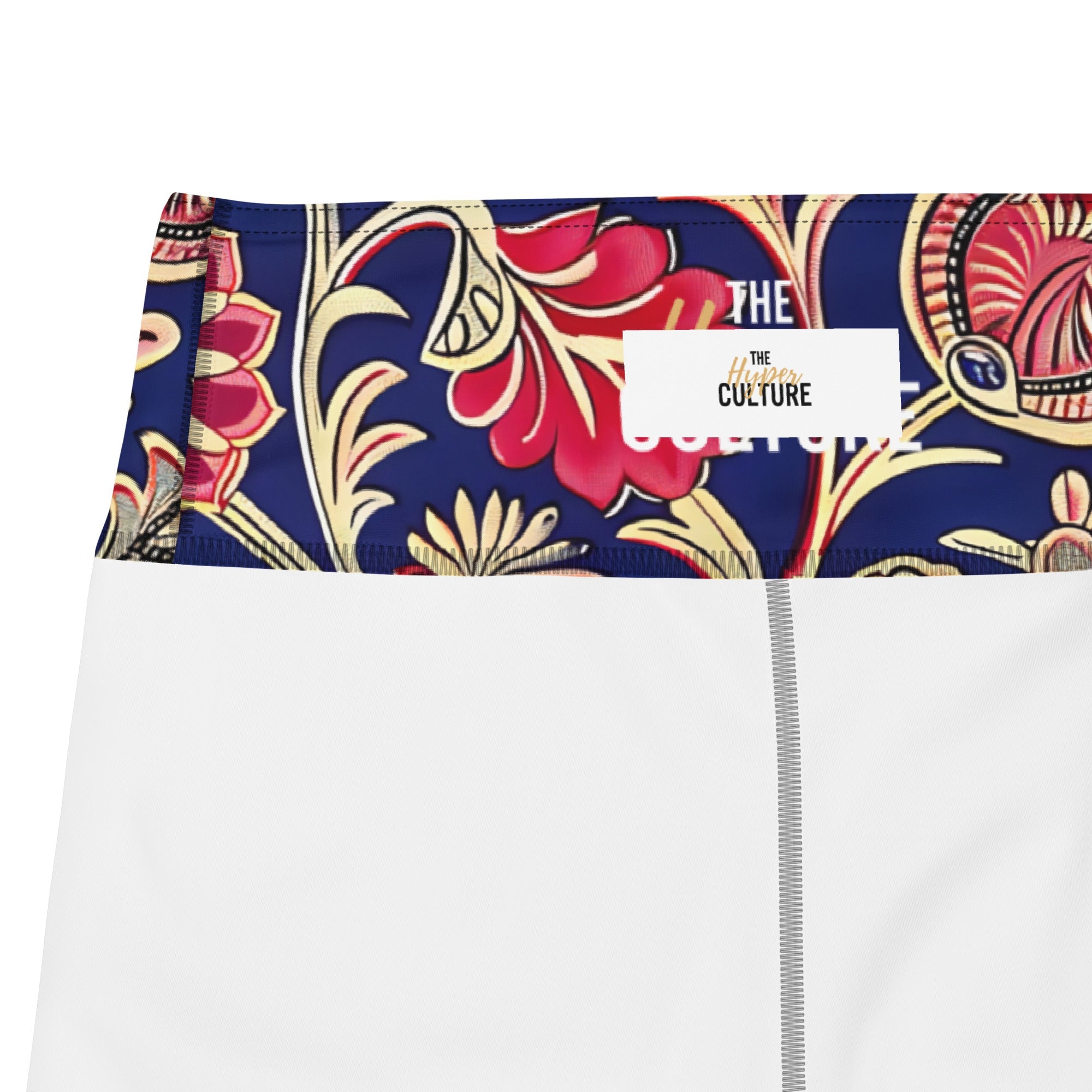 [Floral Bloom] Ruby Heritage Yoga Leggings