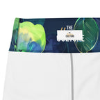 [Floral Bloom] Electric Flora Yoga Leggings