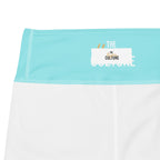 [THC Basics] Frosted Cyan Yoga Leggings