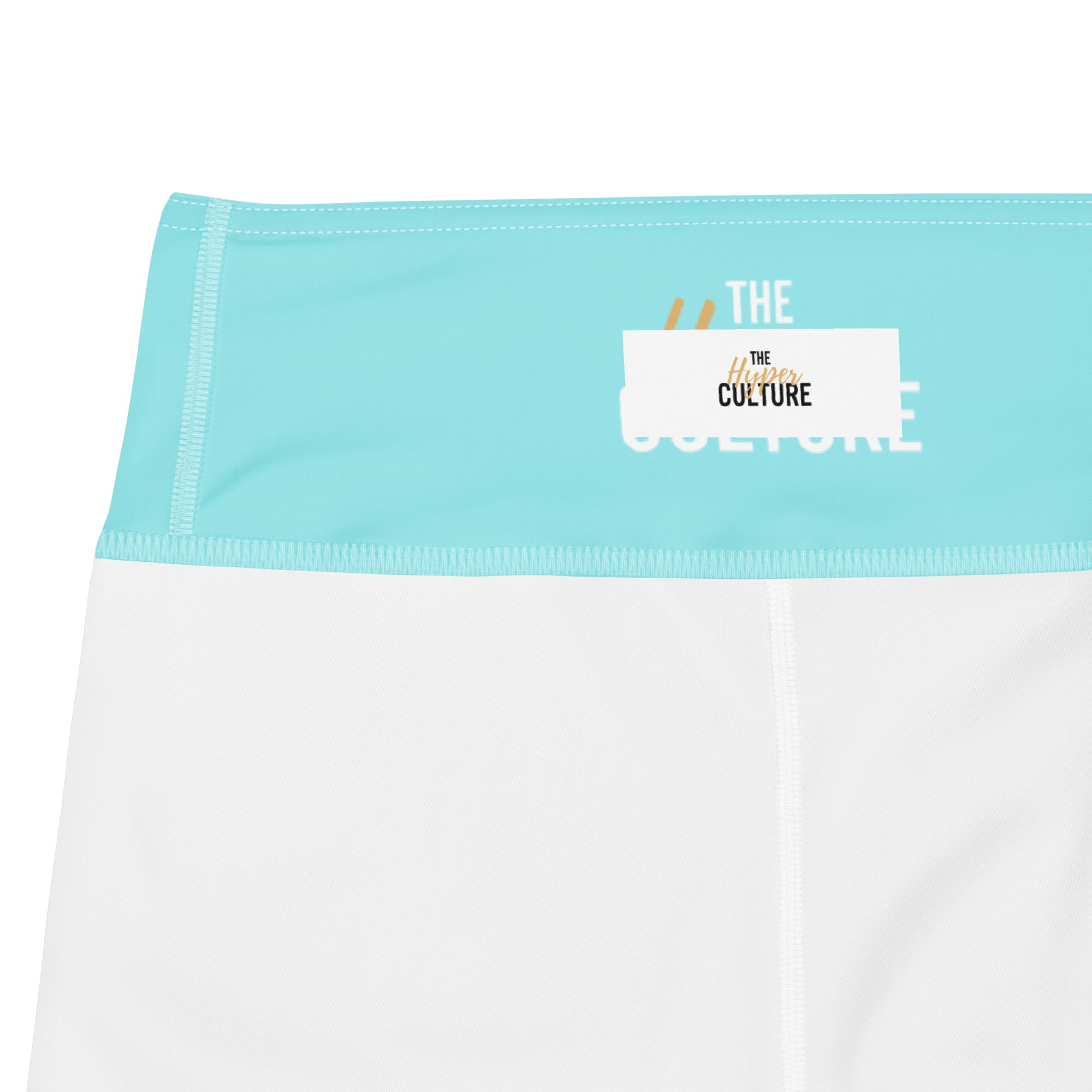 [THC Basics] Frosted Cyan Yoga Leggings