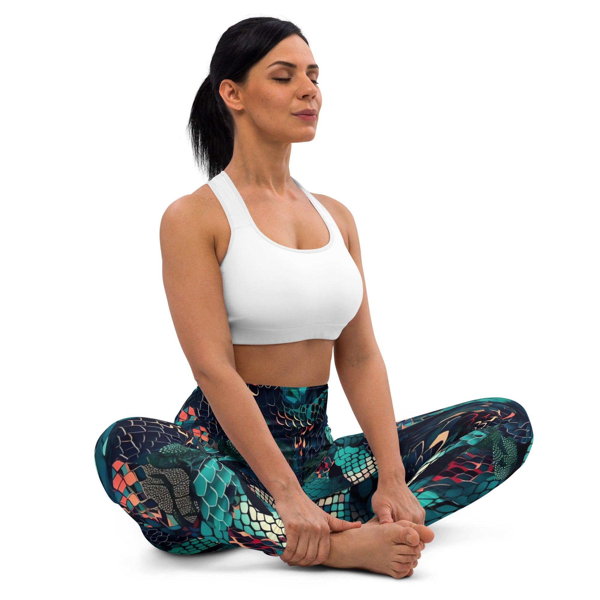 [Wild Side] Slick n Scale Yoga Leggings