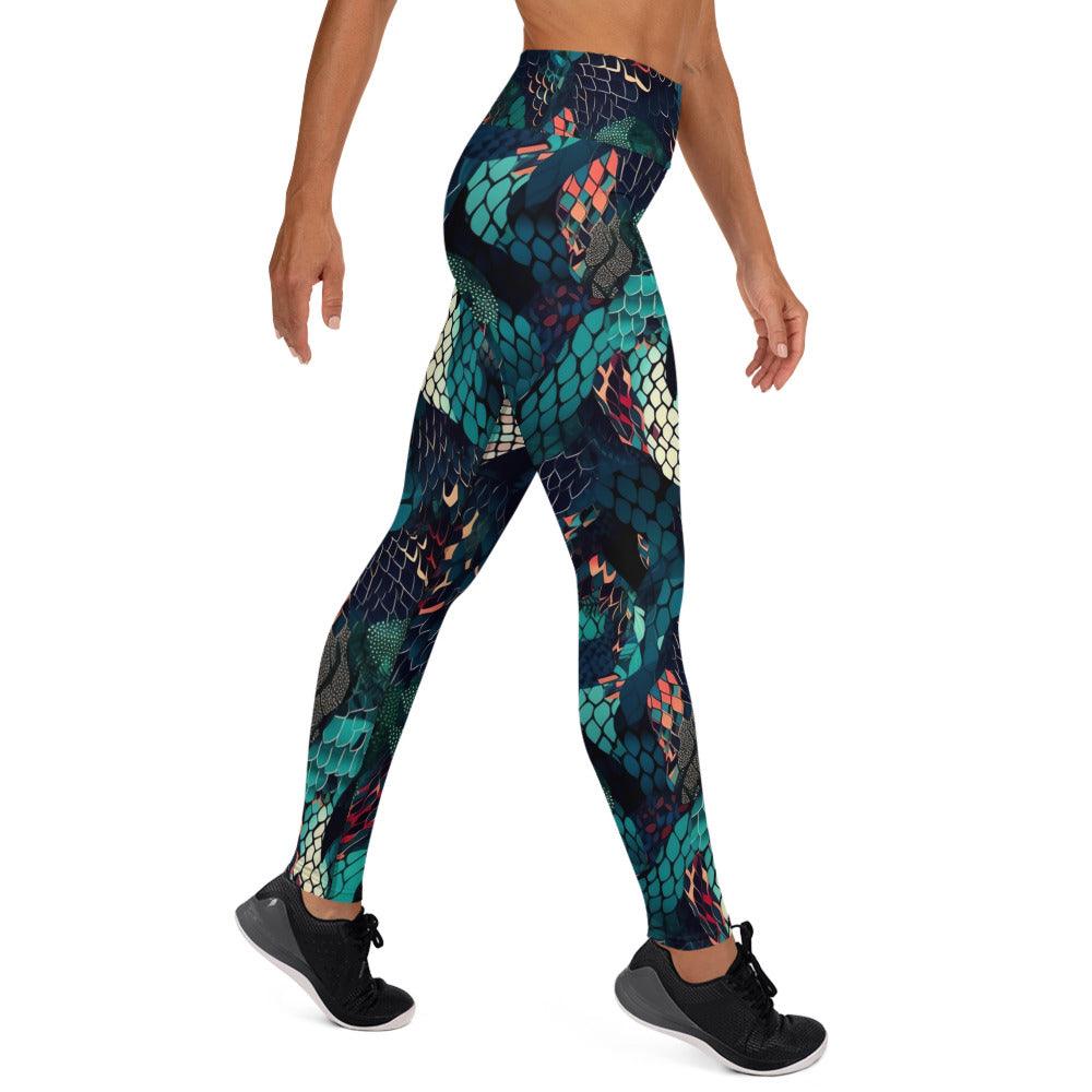 [Wild Side] Slick n Scale Yoga Leggings