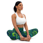 [Luxe Chic] Aqua Nouveau Yoga Leggings