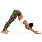 [Floral Bloom] Wild Flora Yoga Leggings