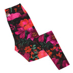 [Floral Bloom] Night Flora Yoga Leggings