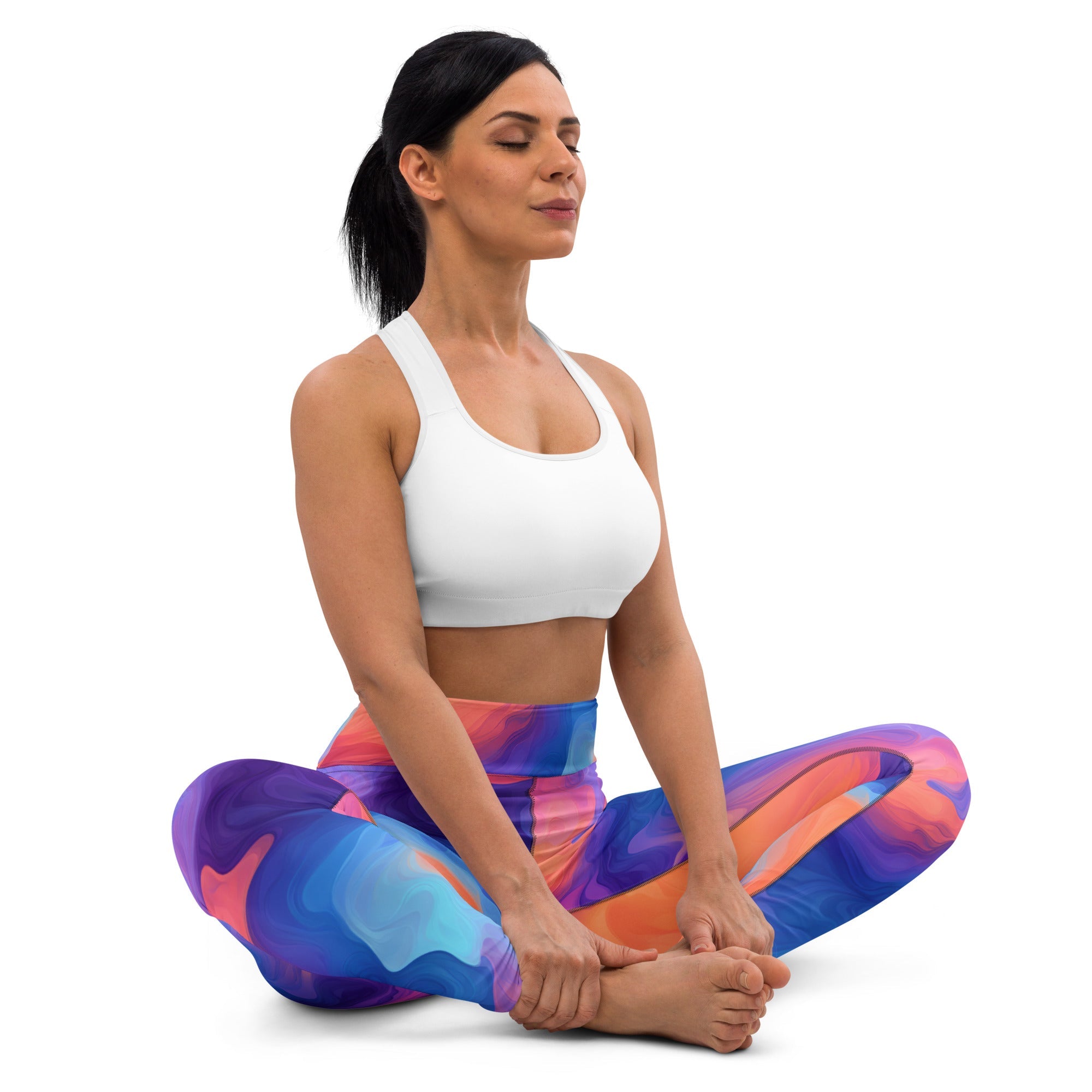 [Luxe Chic] Flamin Hot Yoga Leggings