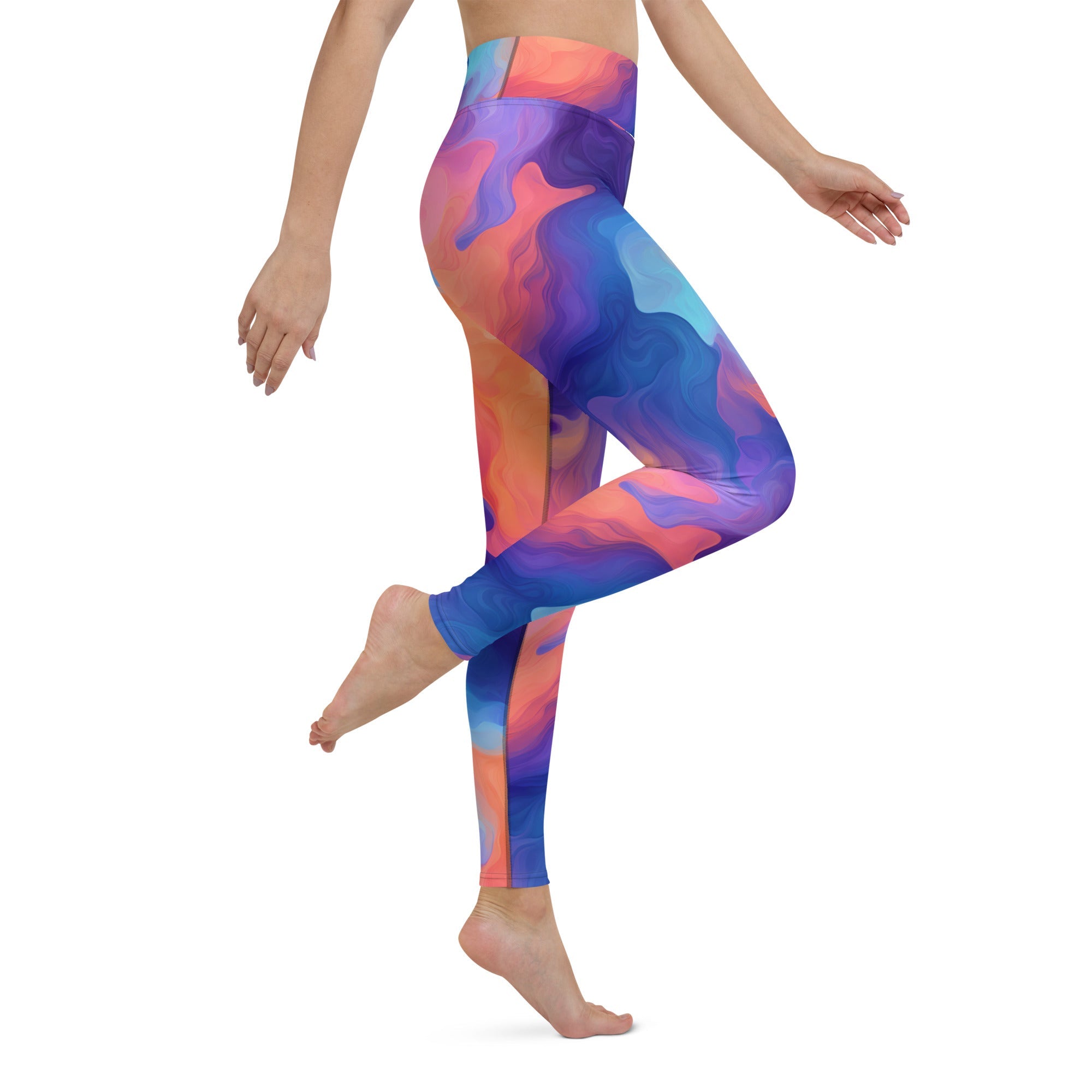 [Luxe Chic] Flamin Hot Yoga Leggings