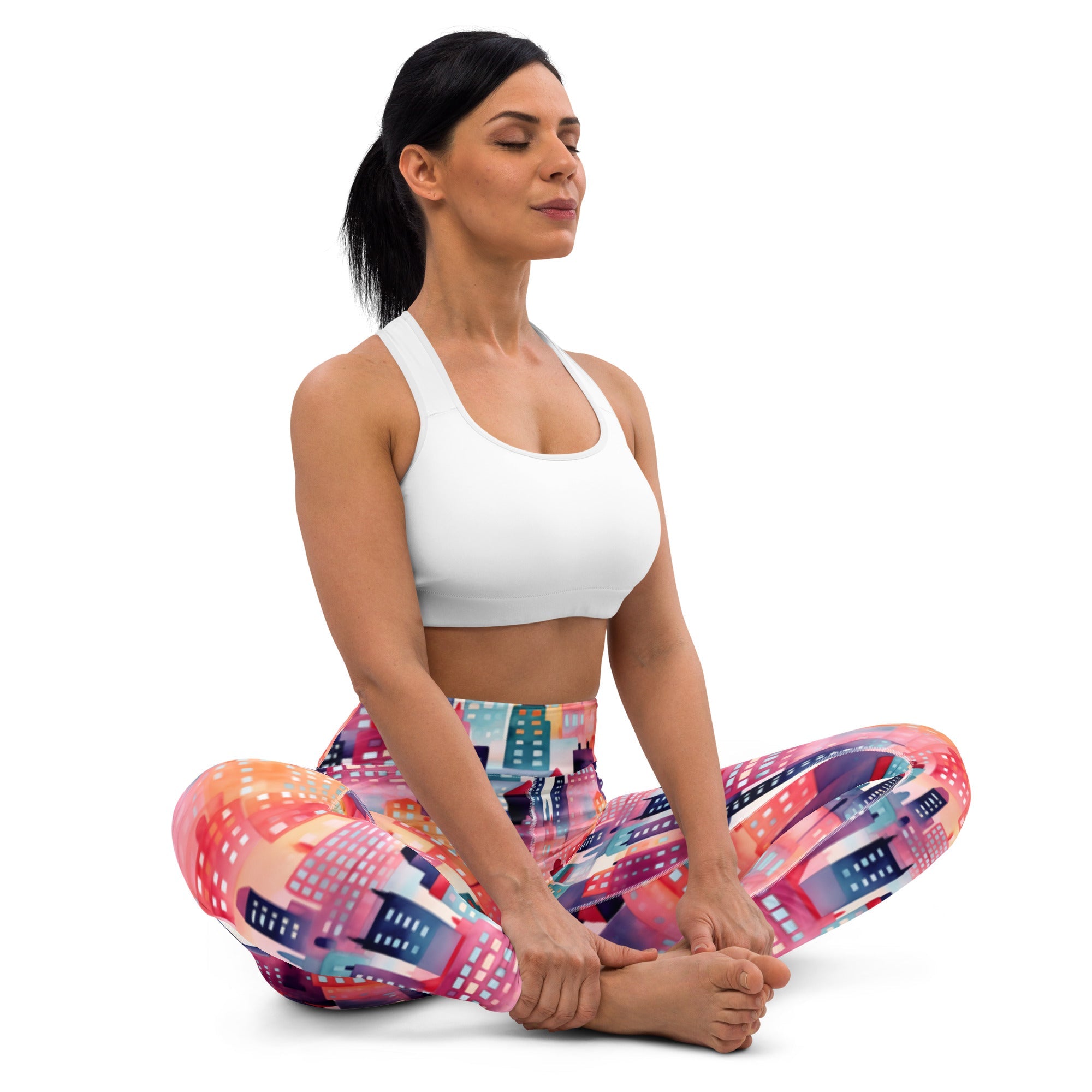 [Odyssey Chic] Talkin Cities Yoga Leggings