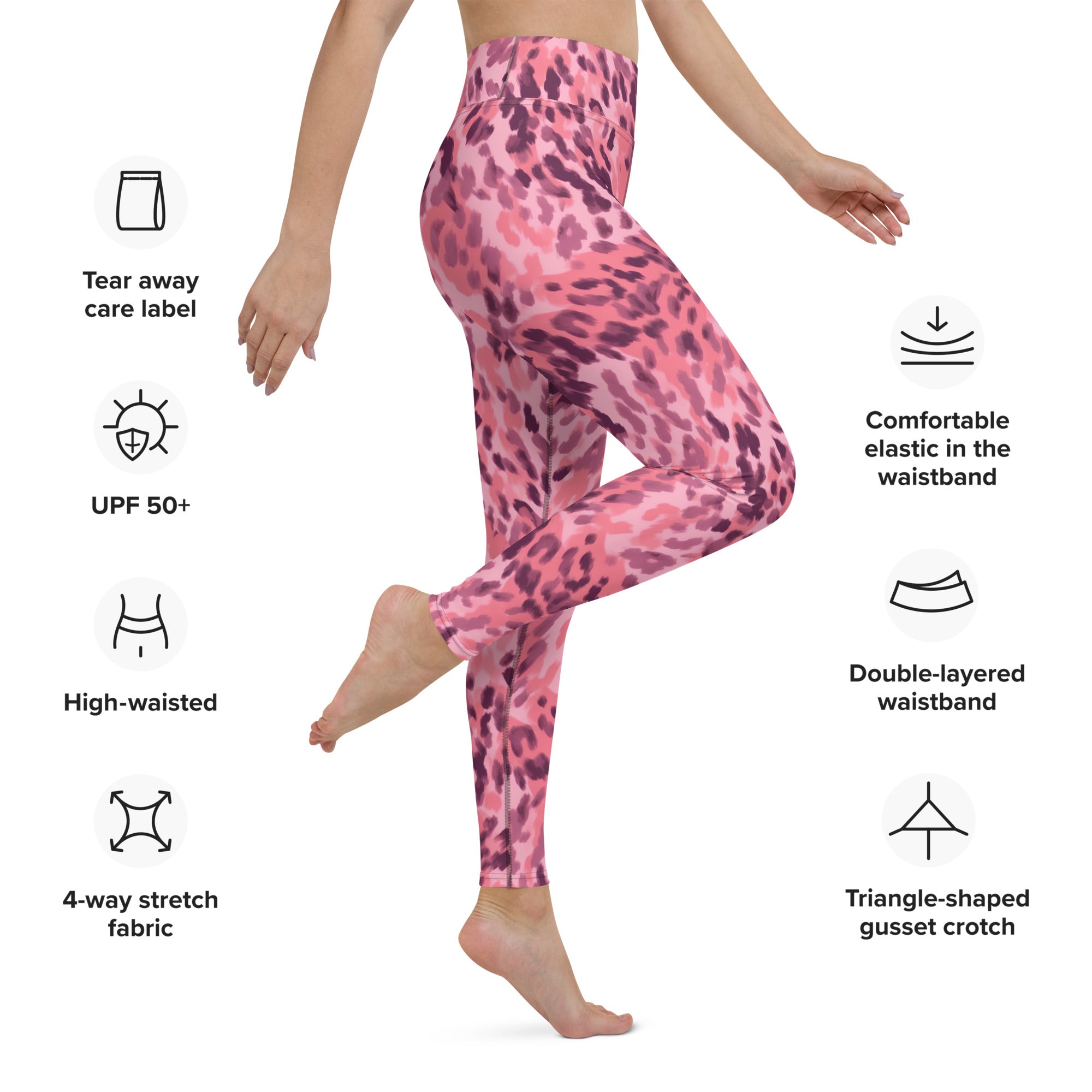 [Wild Side] Pinkie Spots Yoga Leggings