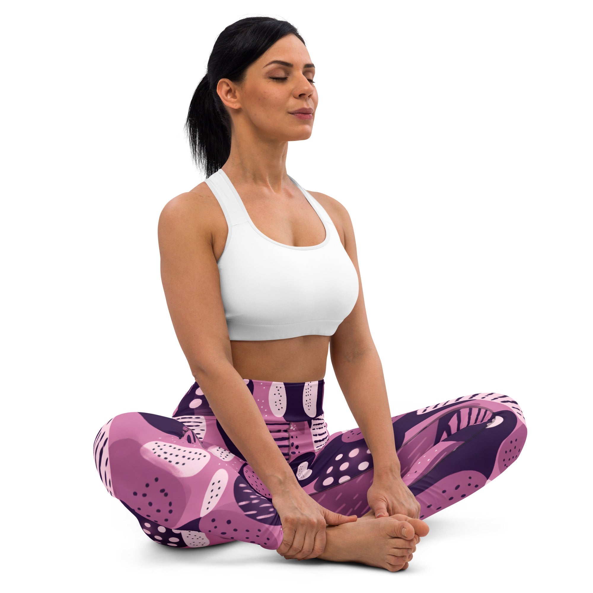 [GeoModa] Flintstones Jazz Yoga Leggings