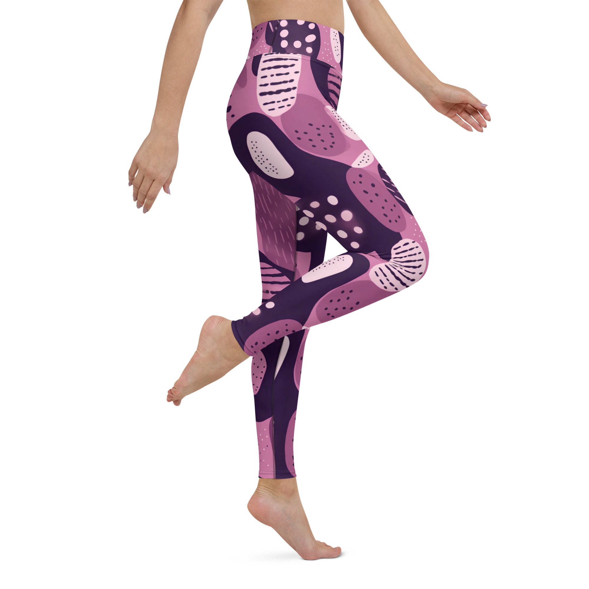 [GeoModa] Flintstones Jazz Yoga Leggings