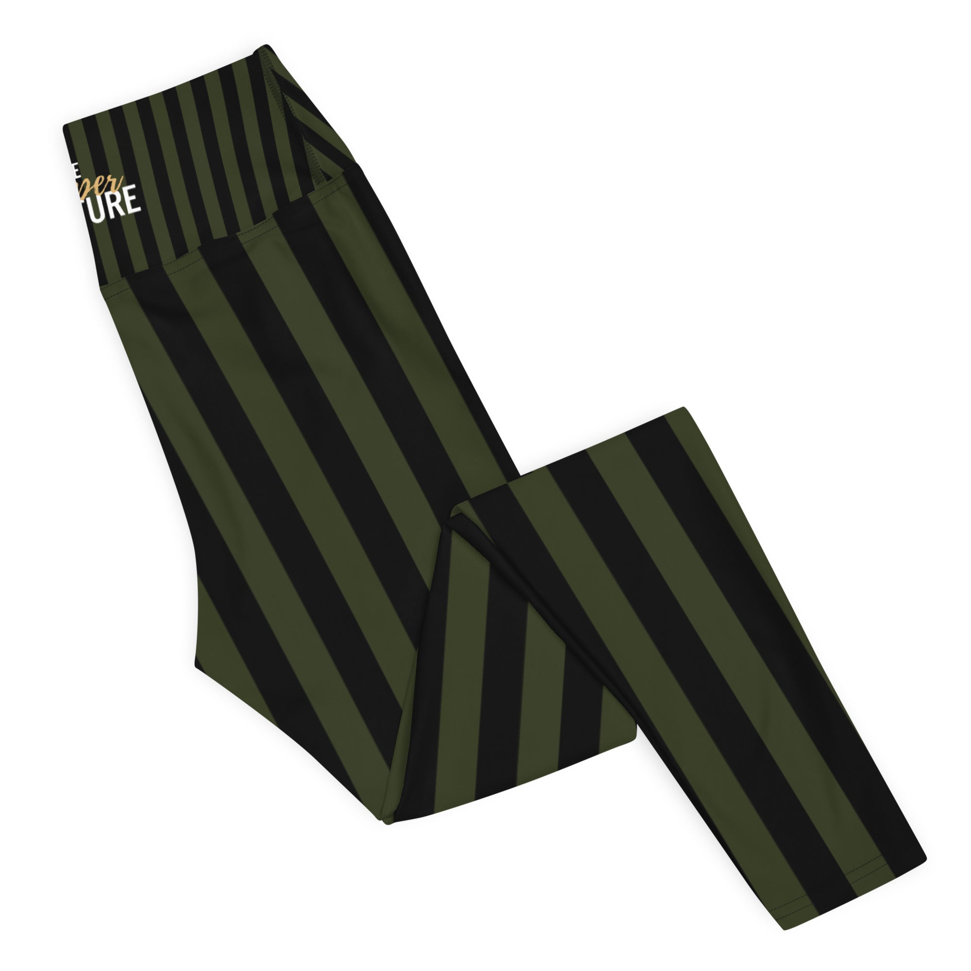 [GeoModa] Military Stripes Yoga Leggings
