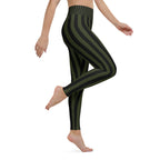 [GeoModa] Military Stripes Yoga Leggings