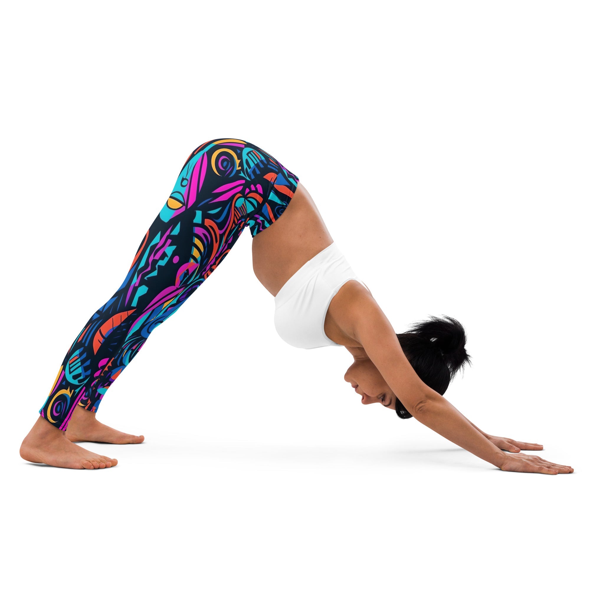 [Gypsy Soul] Neon Expression Yoga Leggings