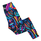 [Gypsy Soul] Neon Expression Yoga Leggings