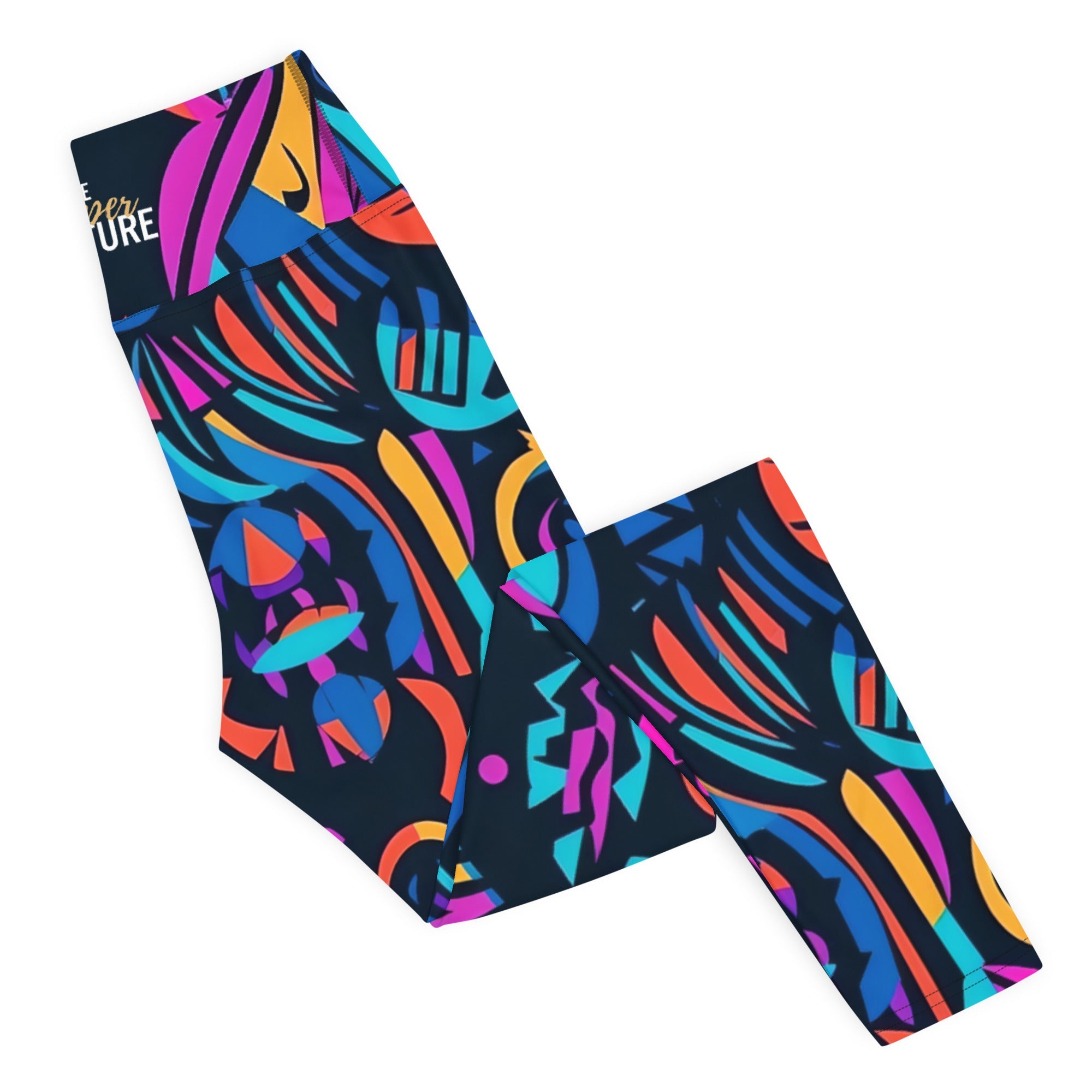 [Gypsy Soul] Neon Expression Yoga Leggings