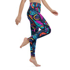 [Gypsy Soul] Neon Expression Yoga Leggings