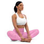 [GeoModa] Bubblegum Puzzle Yoga Leggings