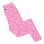 [GeoModa] Bubblegum Puzzle Yoga Leggings