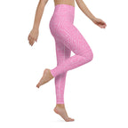 [GeoModa] Bubblegum Puzzle Yoga Leggings