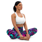 [GeoModa] Poly Pizzazz Yoga Leggings