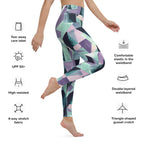[GeoModa] Kleido Shards Yoga Leggings