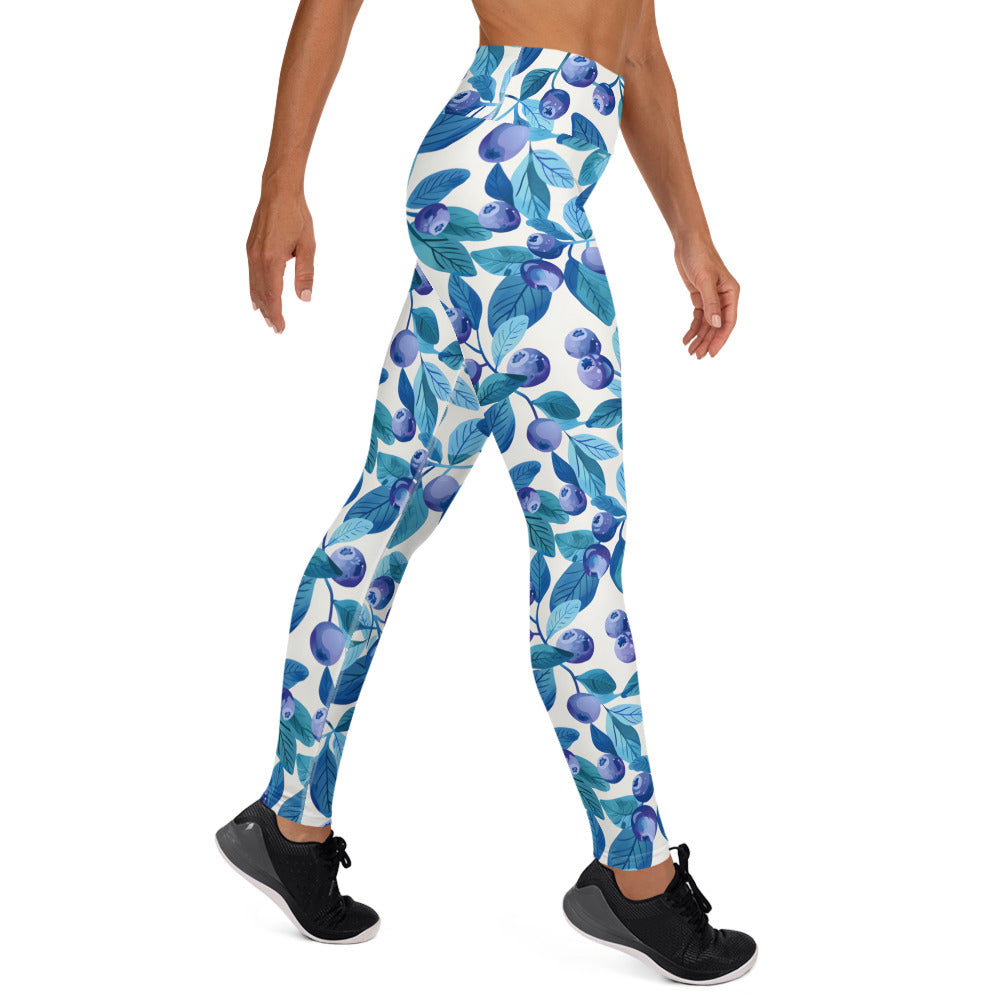 [Fruitilicious] Berry Kissed Yoga Leggings