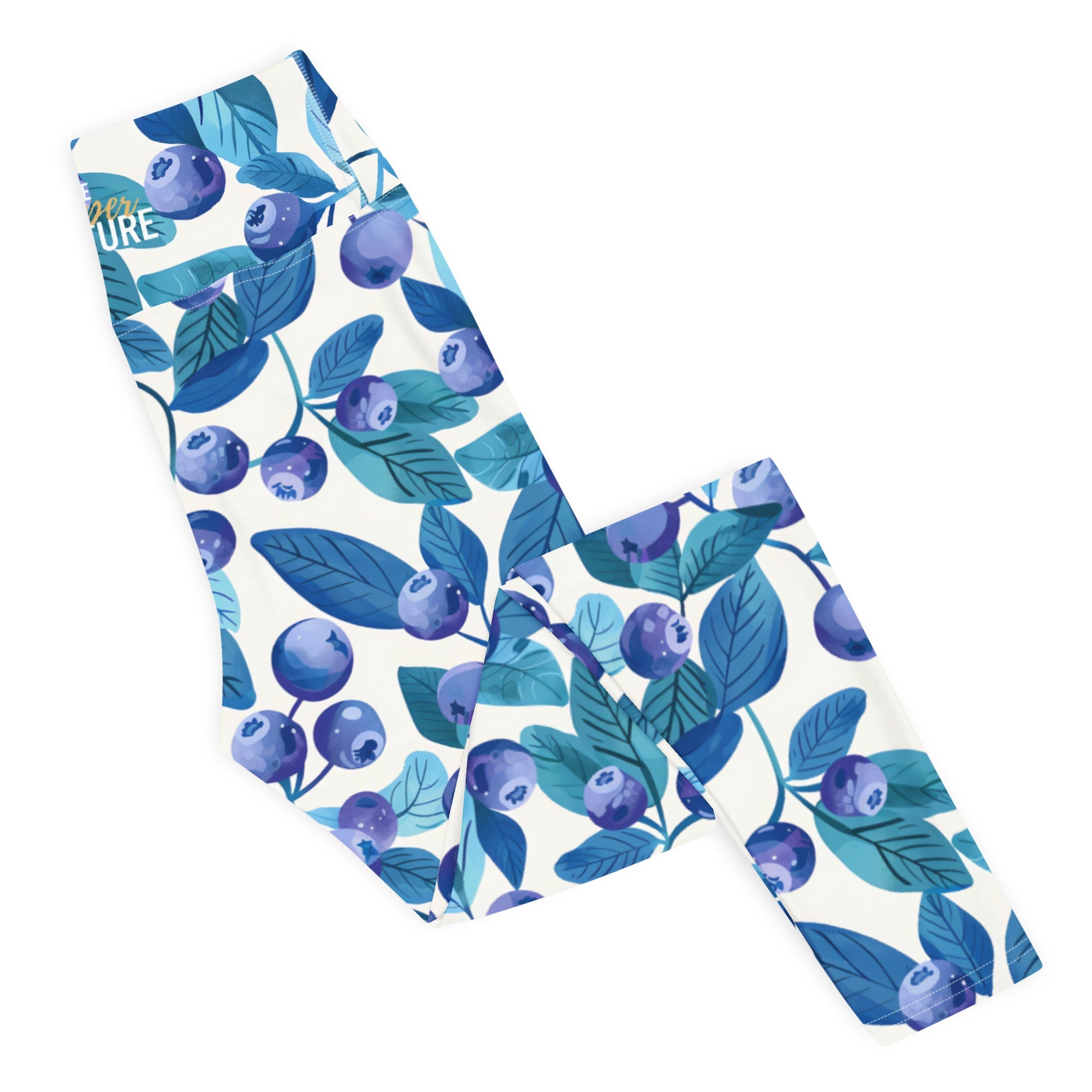[Fruitilicious] Berry Kissed Yoga Leggings