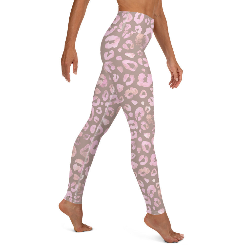 [Wild Side] Dusty Roar Yoga Leggings
