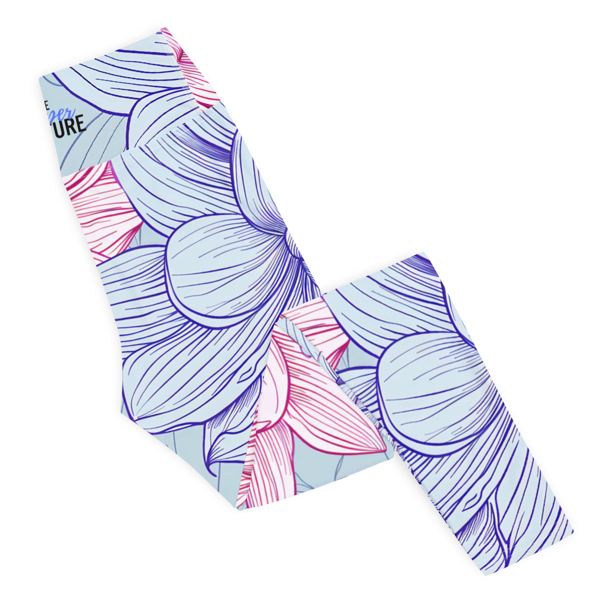 [Floral Bloom] Dahlia Gloom Yoga Leggings