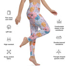 [Floral Bloom] Spring Serenade Yoga Leggings