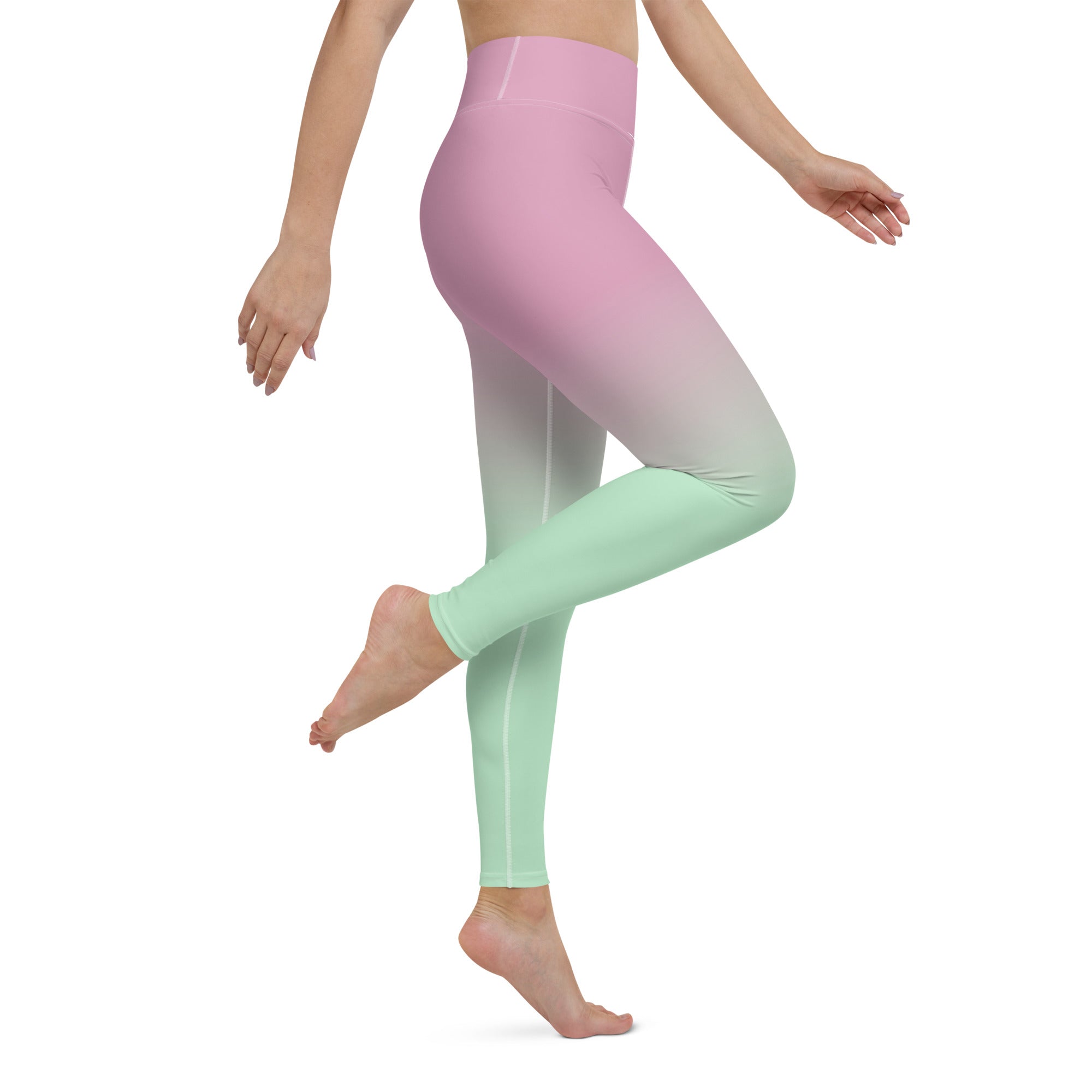 [THC Basics] Rosy Apple Yoga Leggings