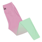 [THC Basics] Rosy Apple Yoga Leggings
