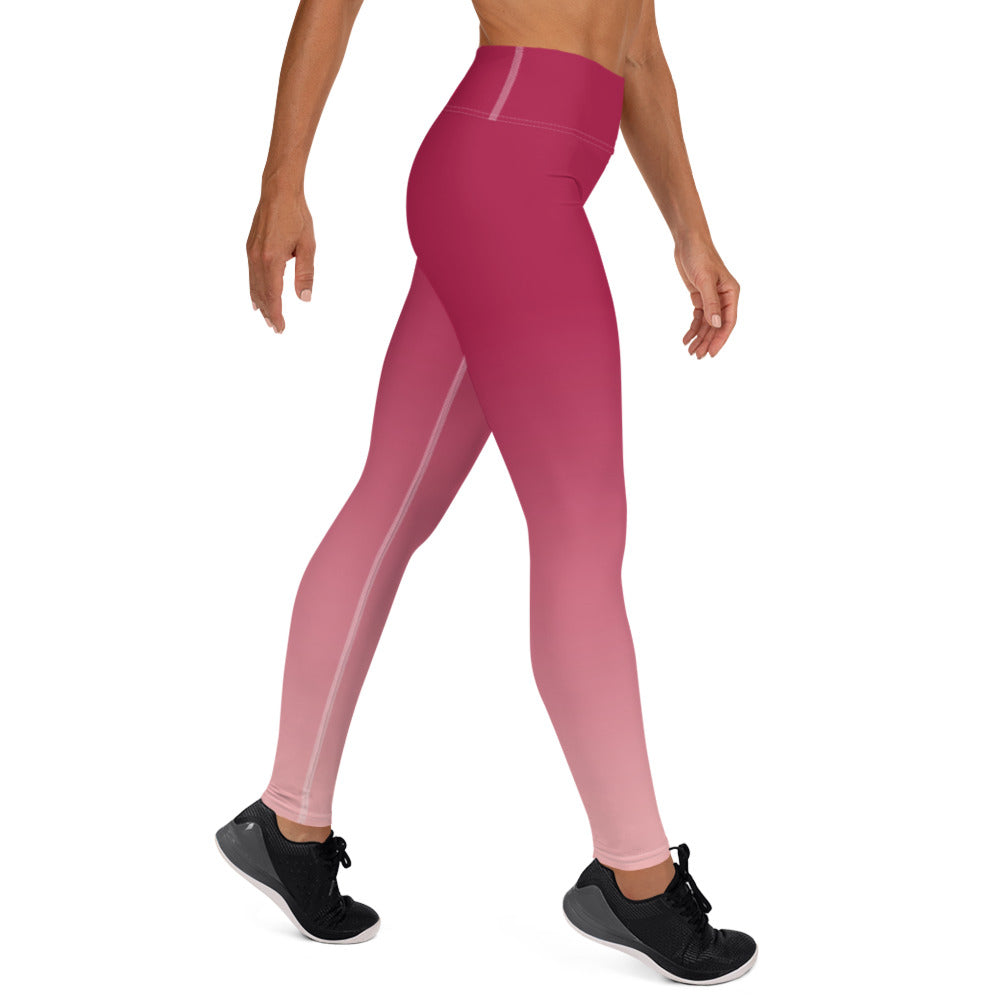 [THC Basics] Peachy Crimson Yoga Leggings