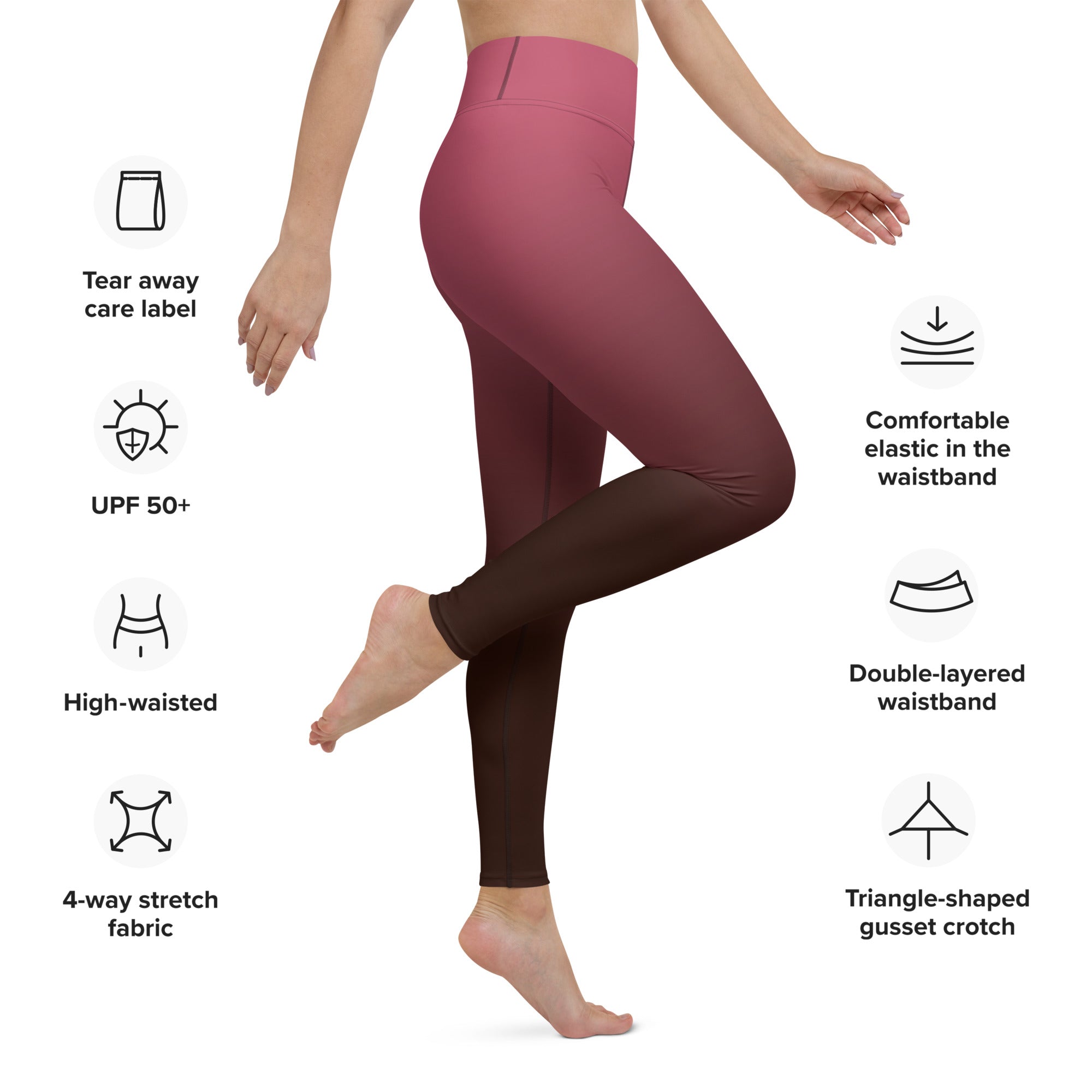 [THC Basics] Blush Latte Yoga Leggings