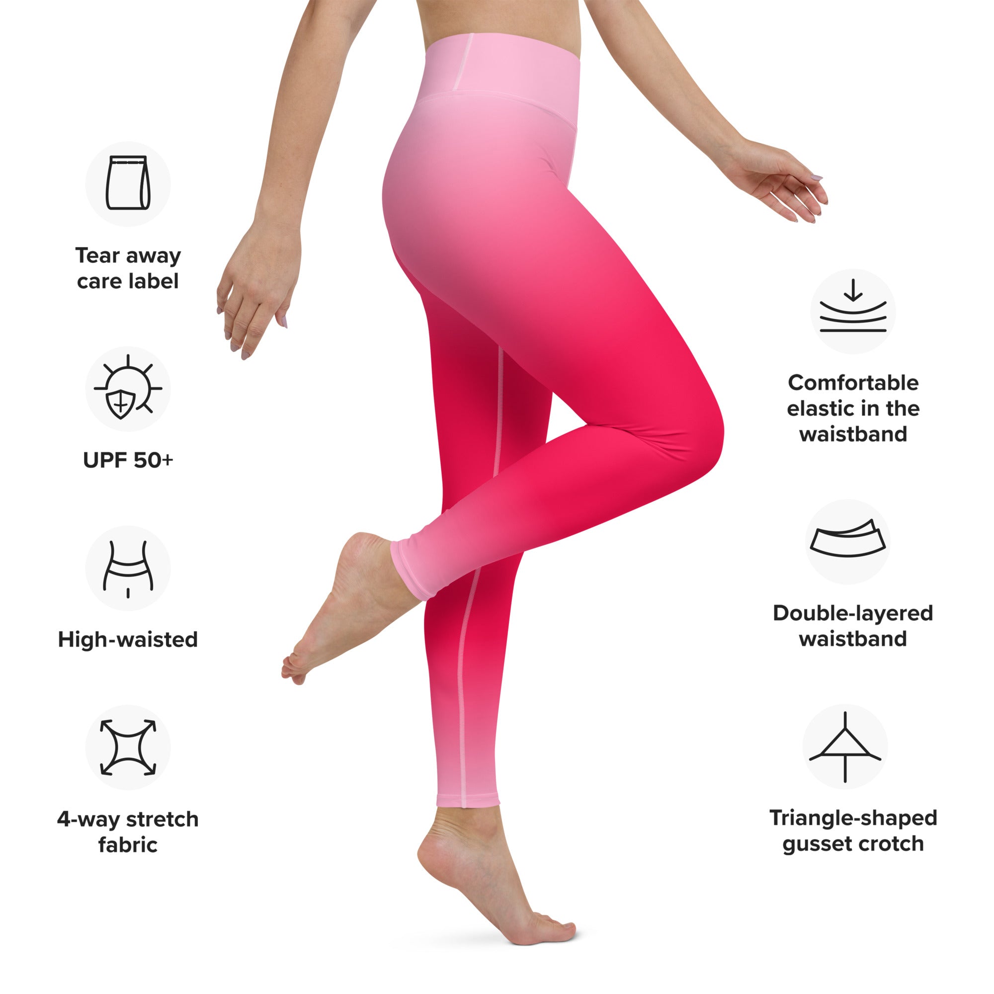[THC Basics] Ruby Glow Yoga Leggings