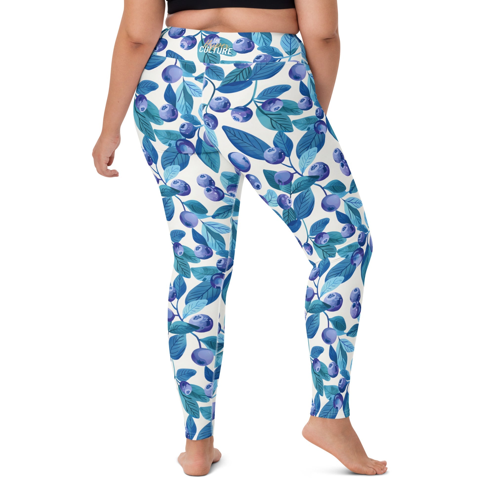 [Fruitilicious] Berry Kissed Yoga Leggings