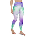 [Luxe Chic] Inky Spill Yoga Leggings
