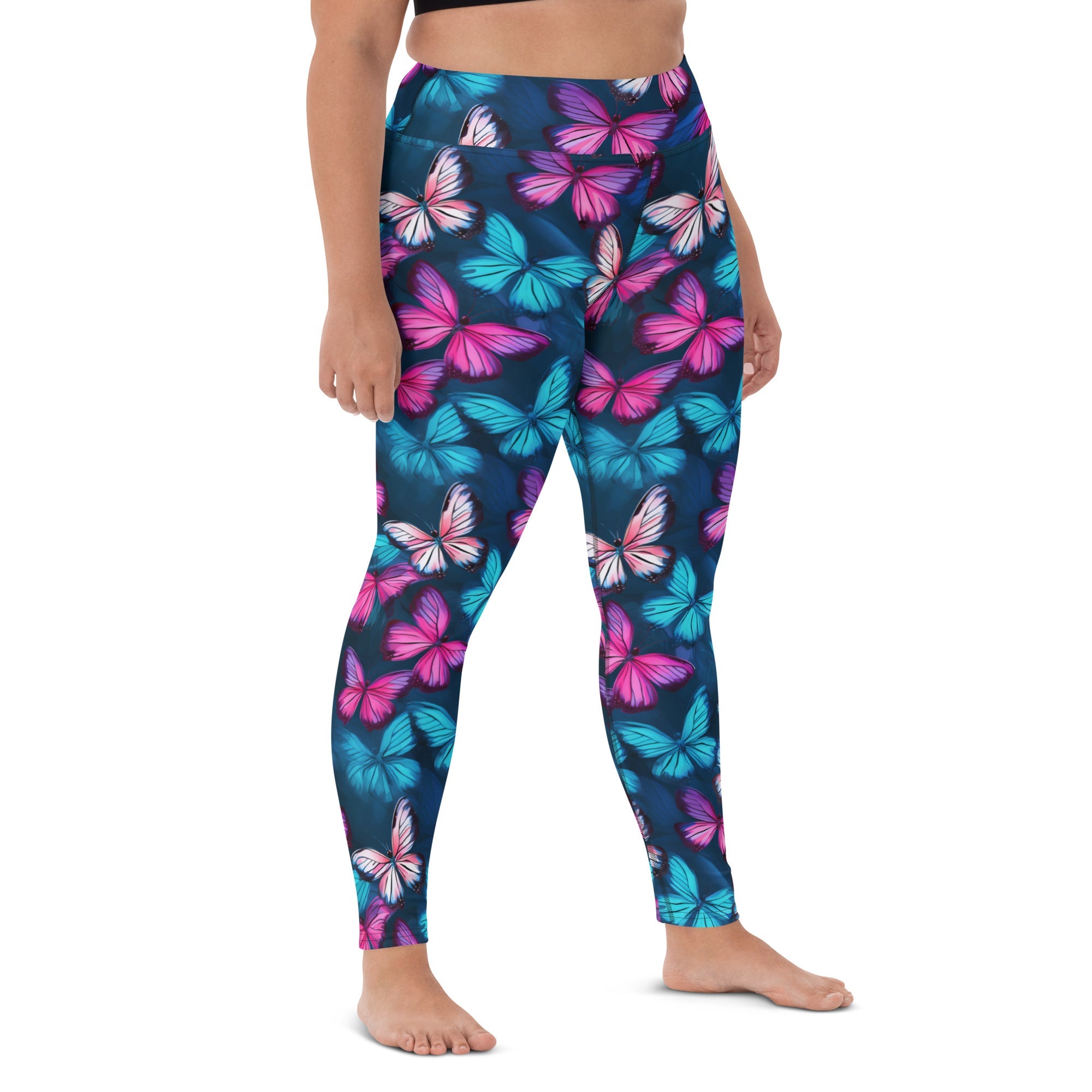 [Wild Side] Butterfly Effect Yoga Leggings