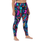 [Gypsy Soul] Neon Expression Yoga Leggings