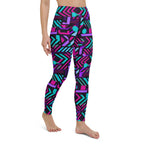 [GeoModa] Poly Pizzazz Yoga Leggings