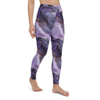[Luxe Chic] Amethyst Gleam Yoga Leggings