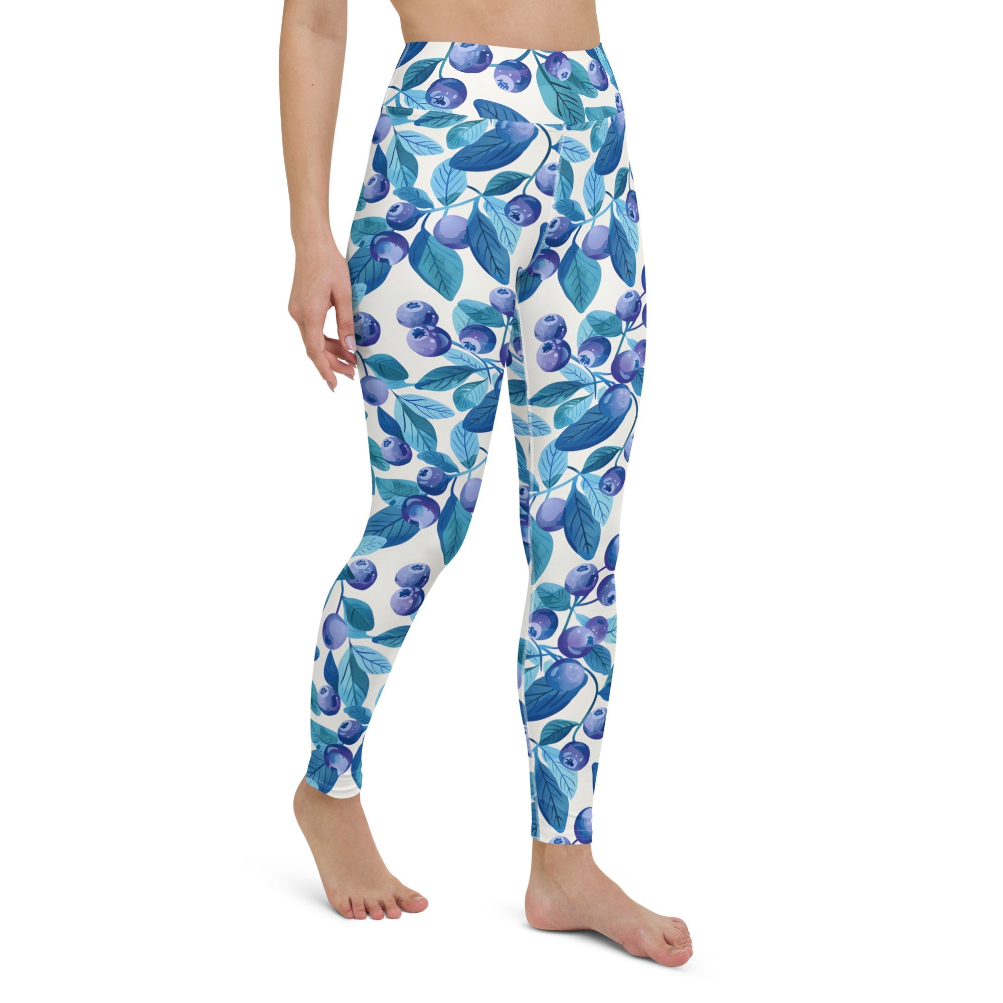 [Fruitilicious] Berry Kissed Yoga Leggings