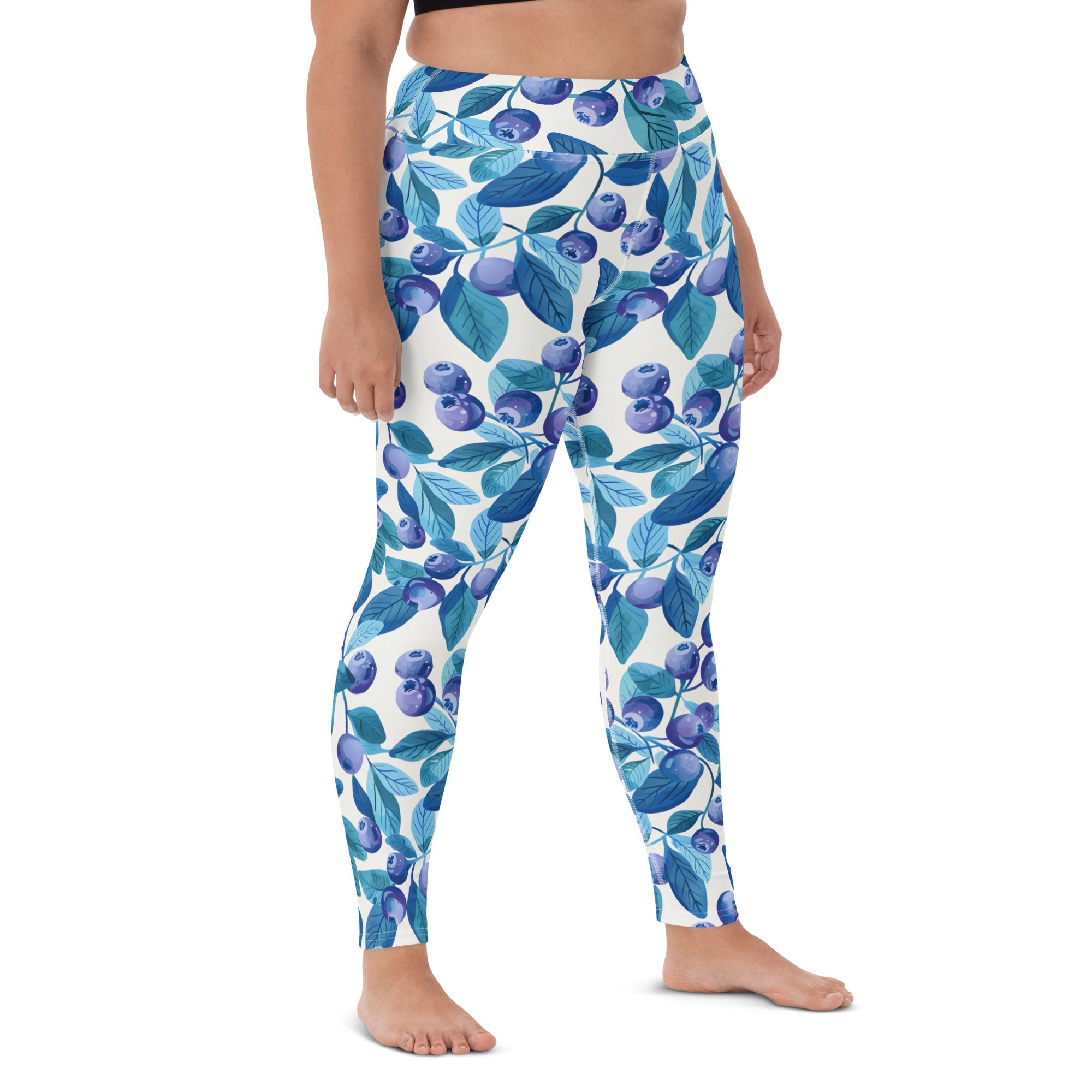 [Fruitilicious] Berry Kissed Yoga Leggings