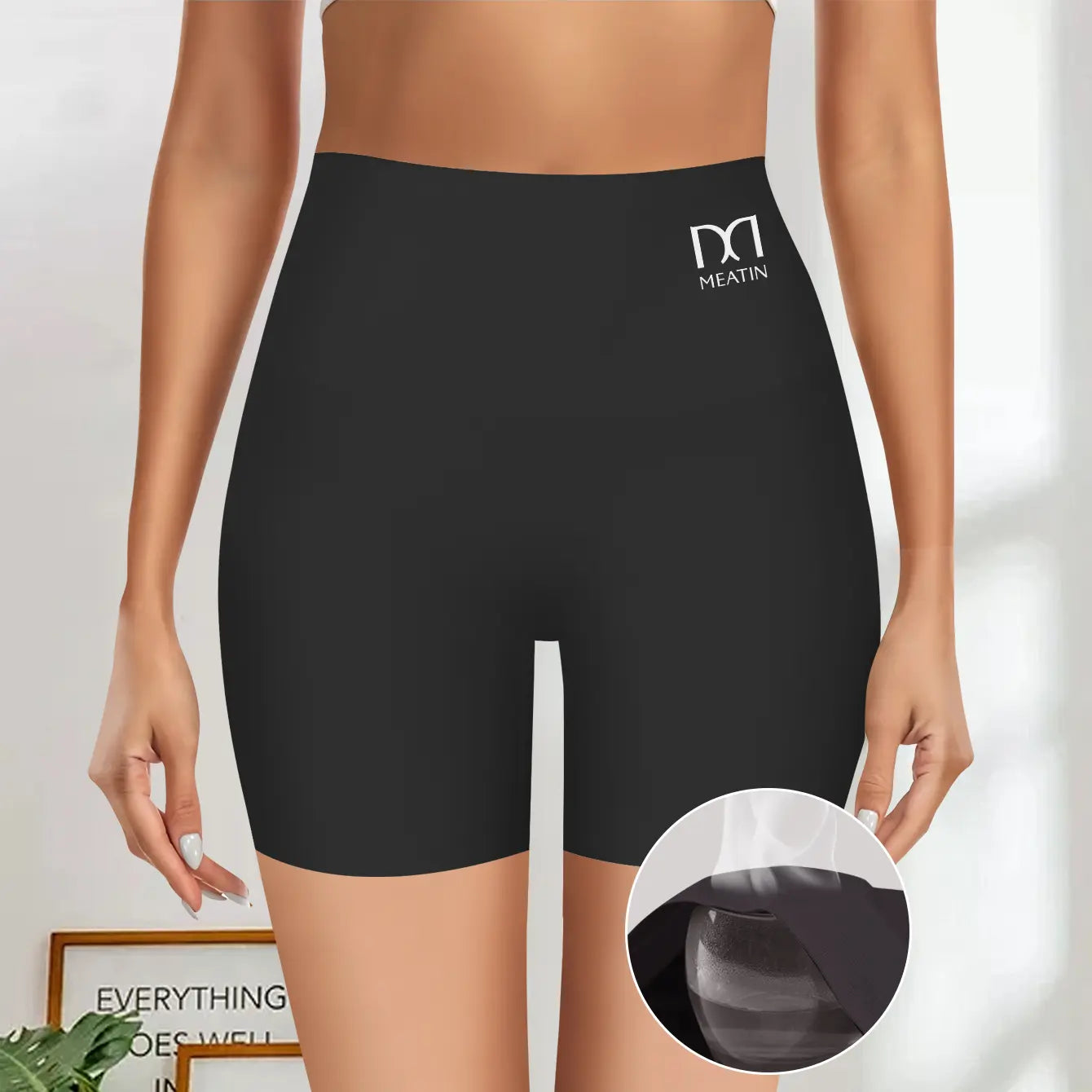 4 Pack High-Waist Tummy Control Shaper Shorts