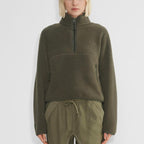 Quarter Zip Fleece Sweatshirts