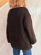 Relaxed Fit Round Neck Sweater